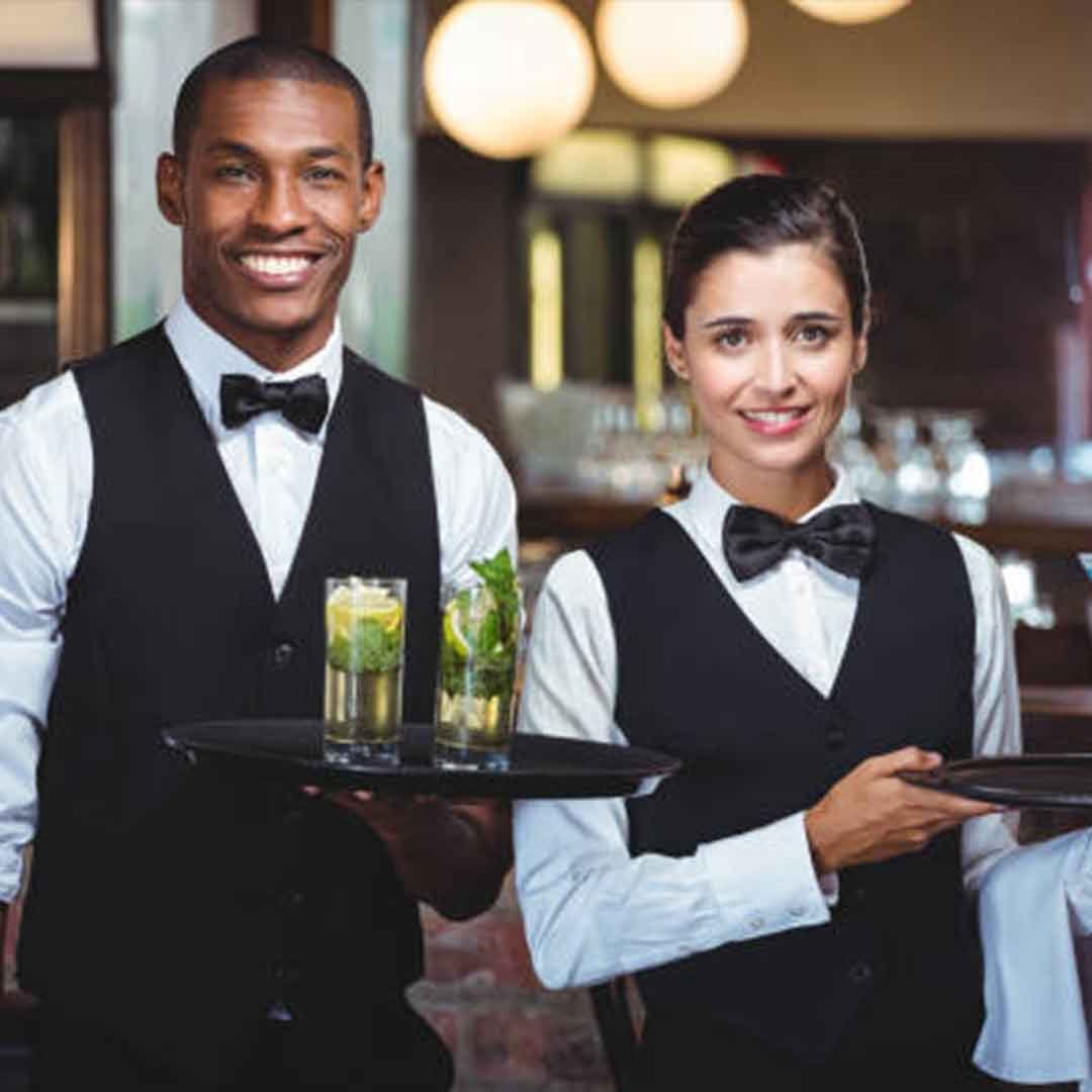 waiter and waiteress